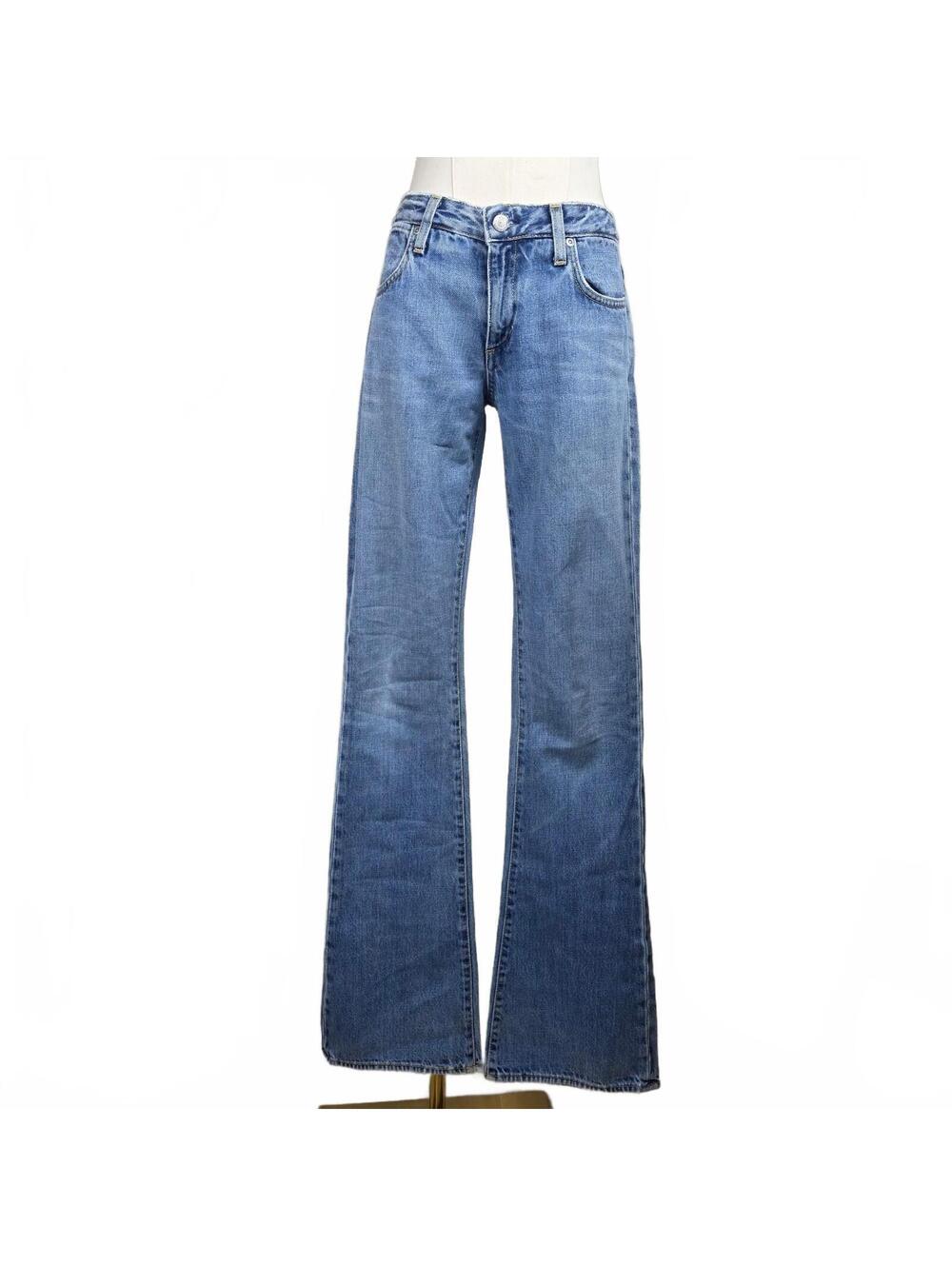 Paper Denim & Cloth Light Wash Bootleg Jeans